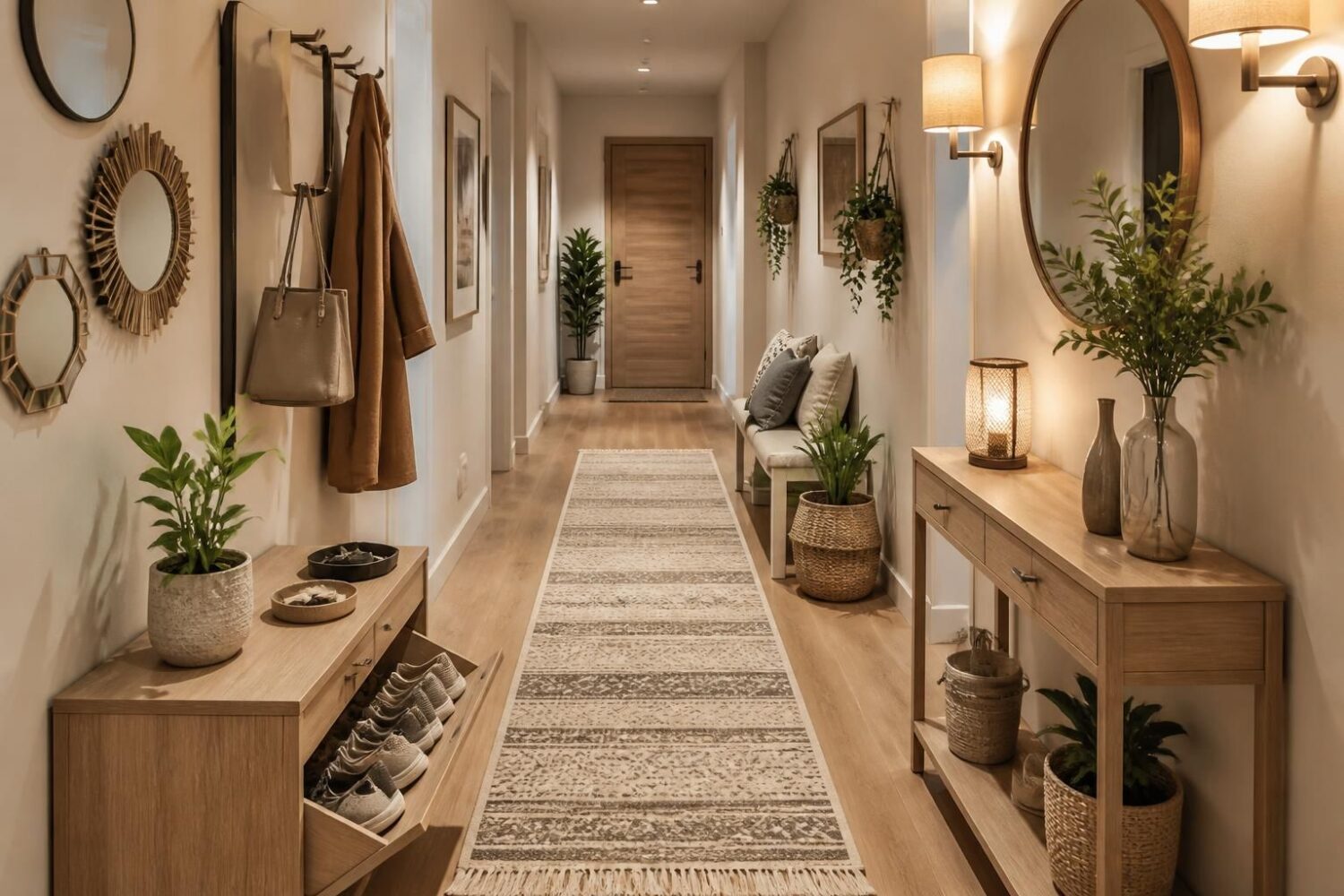 10 idées pour décorer une entrée couloir
