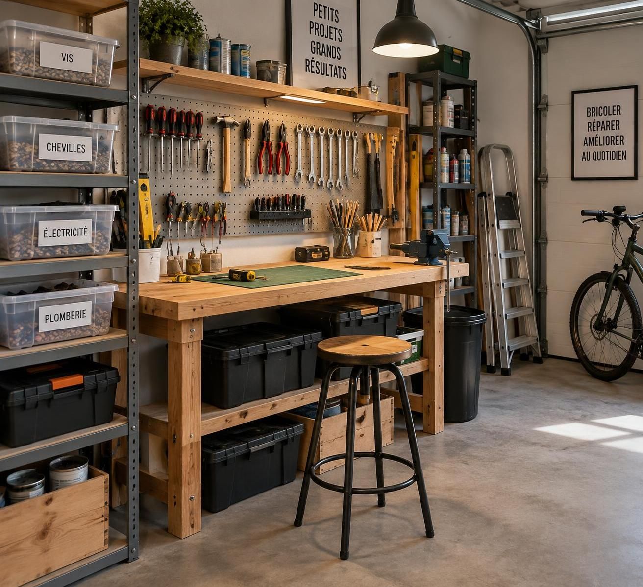 découvrez 15 conseils pratiques pour aménager un atelier de bricolage fonctionnel, bien organisé et adapté à vos projets.
