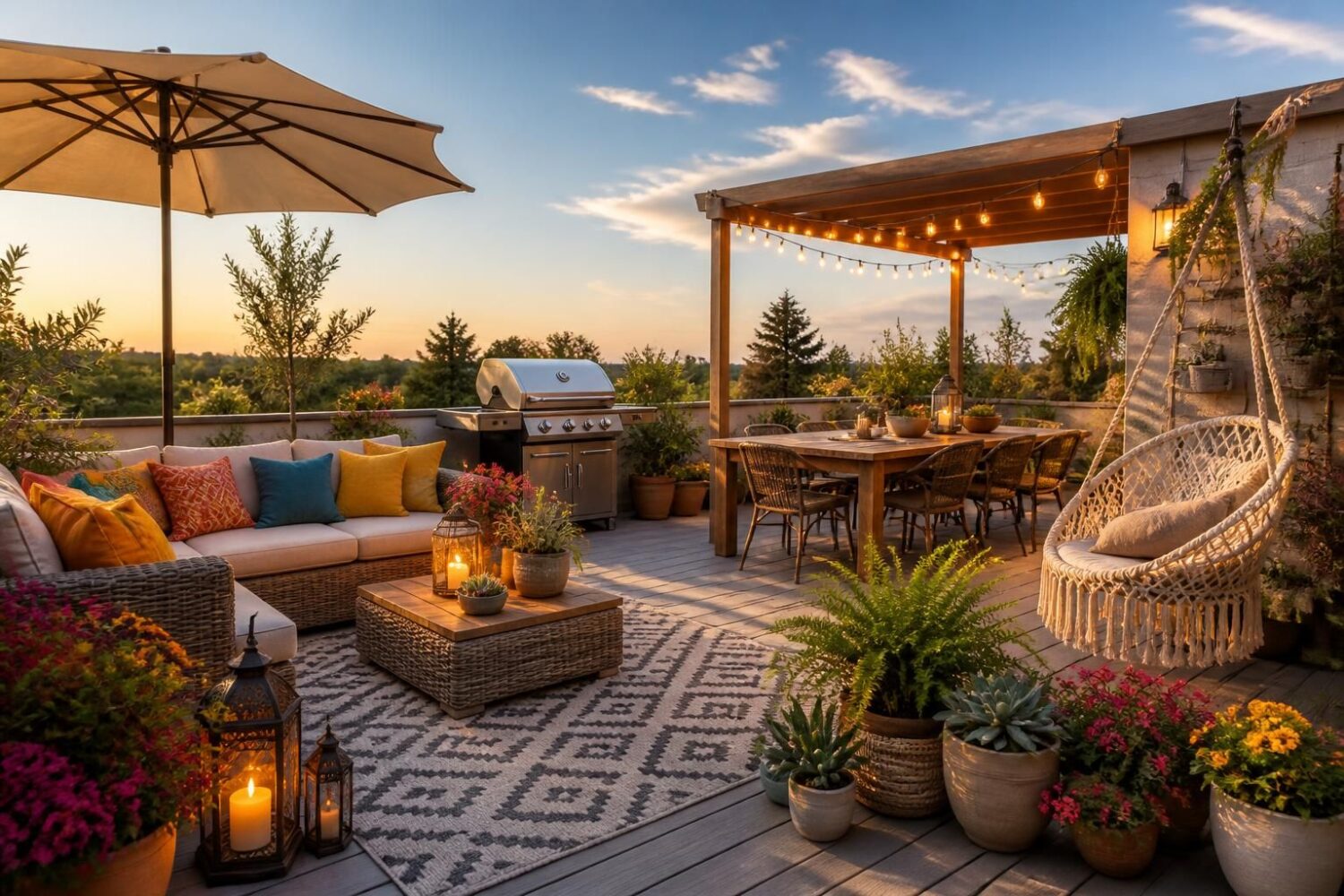 8 idées déco pour aménager sa terrasse