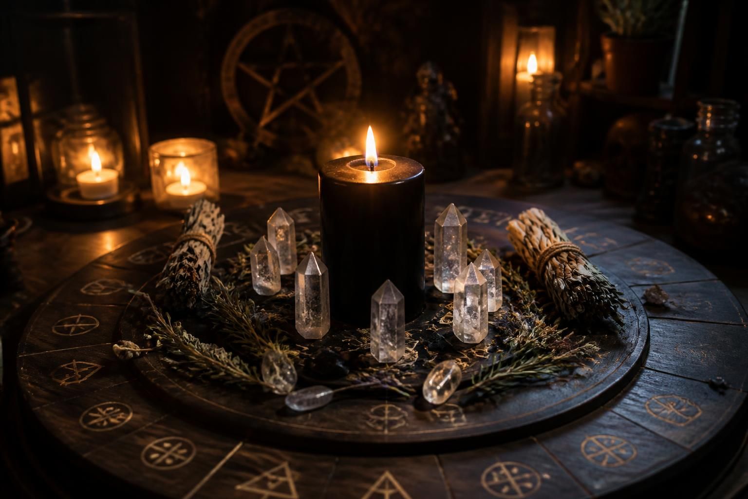 découvrez la signification spirituelle de la bougie noire et comment elle est utilisée pour la protection et la purification dans différentes traditions.