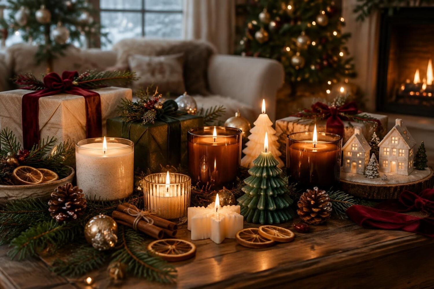 Bougies pour Noël : parfumées, décoratives ou à offrir, notre sélection