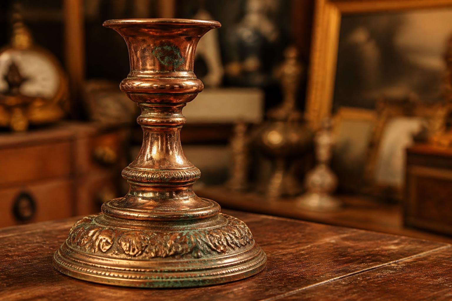découvrez comment estimer la valeur d'un bougeoir ancien en cuivre grâce à nos conseils d'experts et astuces pour bien évaluer son prix sur le marché.