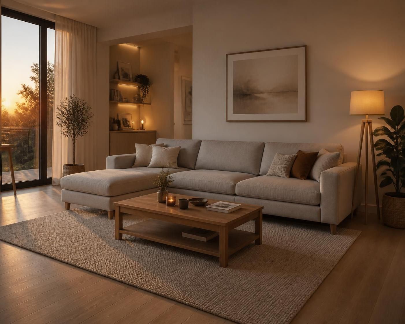 découvrez nos conseils pratiques pour bien placer un tapis sous un canapé d'angle et sublimer votre salon avec style et harmonie.