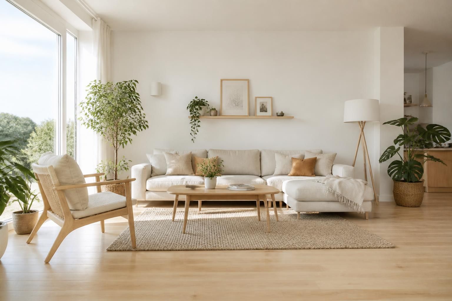 découvrez comment associer le blanc et le bois pour créer un intérieur naturel, lumineux et chaleureux, idéal pour une décoration élégante et apaisante.