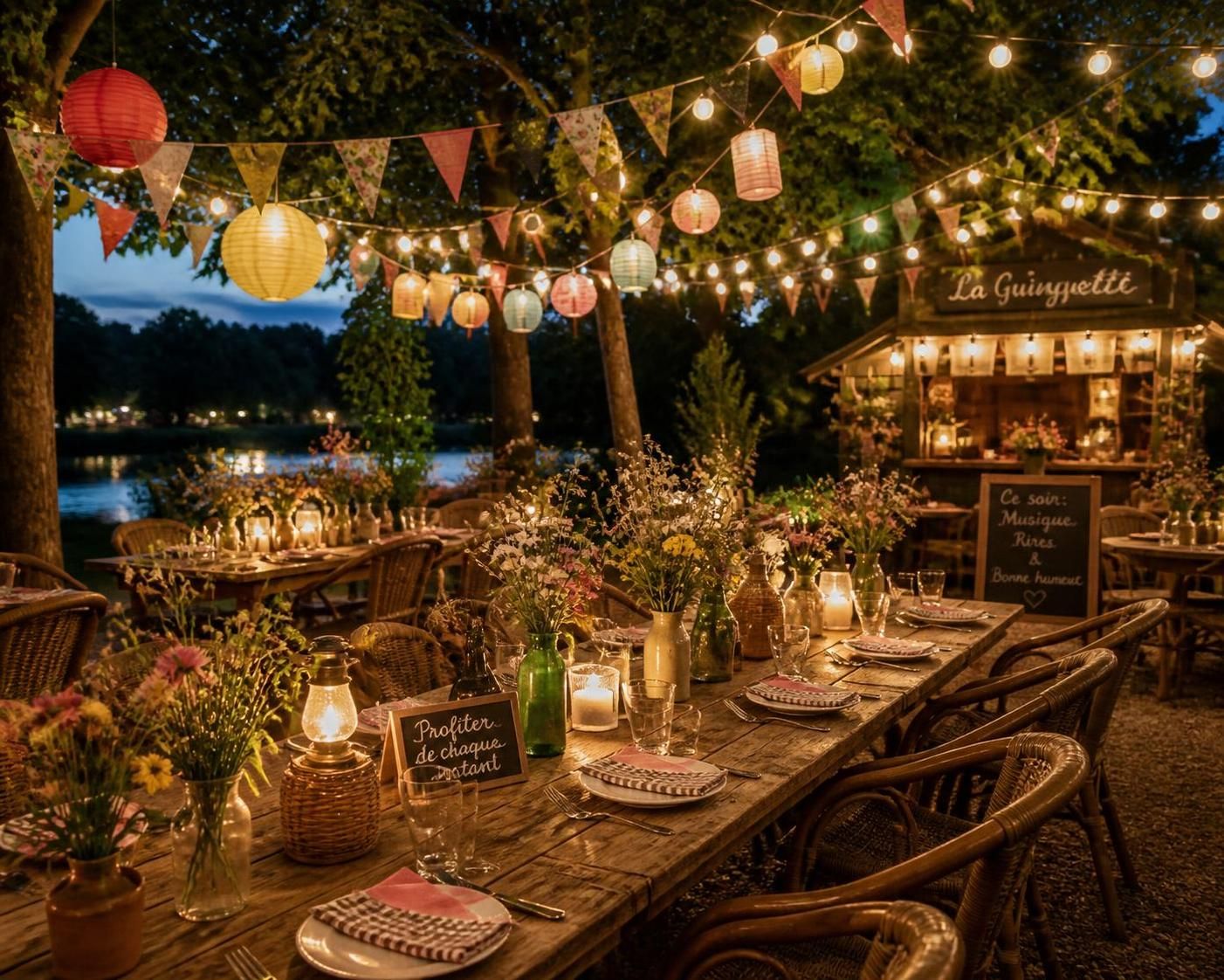 découvrez les incontournables de la déco guinguette pour créer une ambiance festive et conviviale. conseils et idées pour une fête réussie.