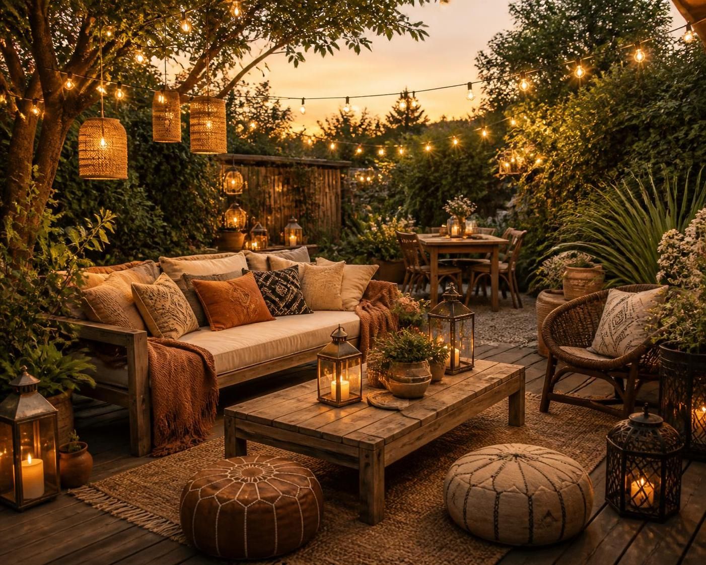 découvrez des idées inspirantes de décoration extérieure pour embellir votre jardin, terrasse et balcon. créez des espaces accueillants et tendance pour profiter pleinement de l'extérieur.