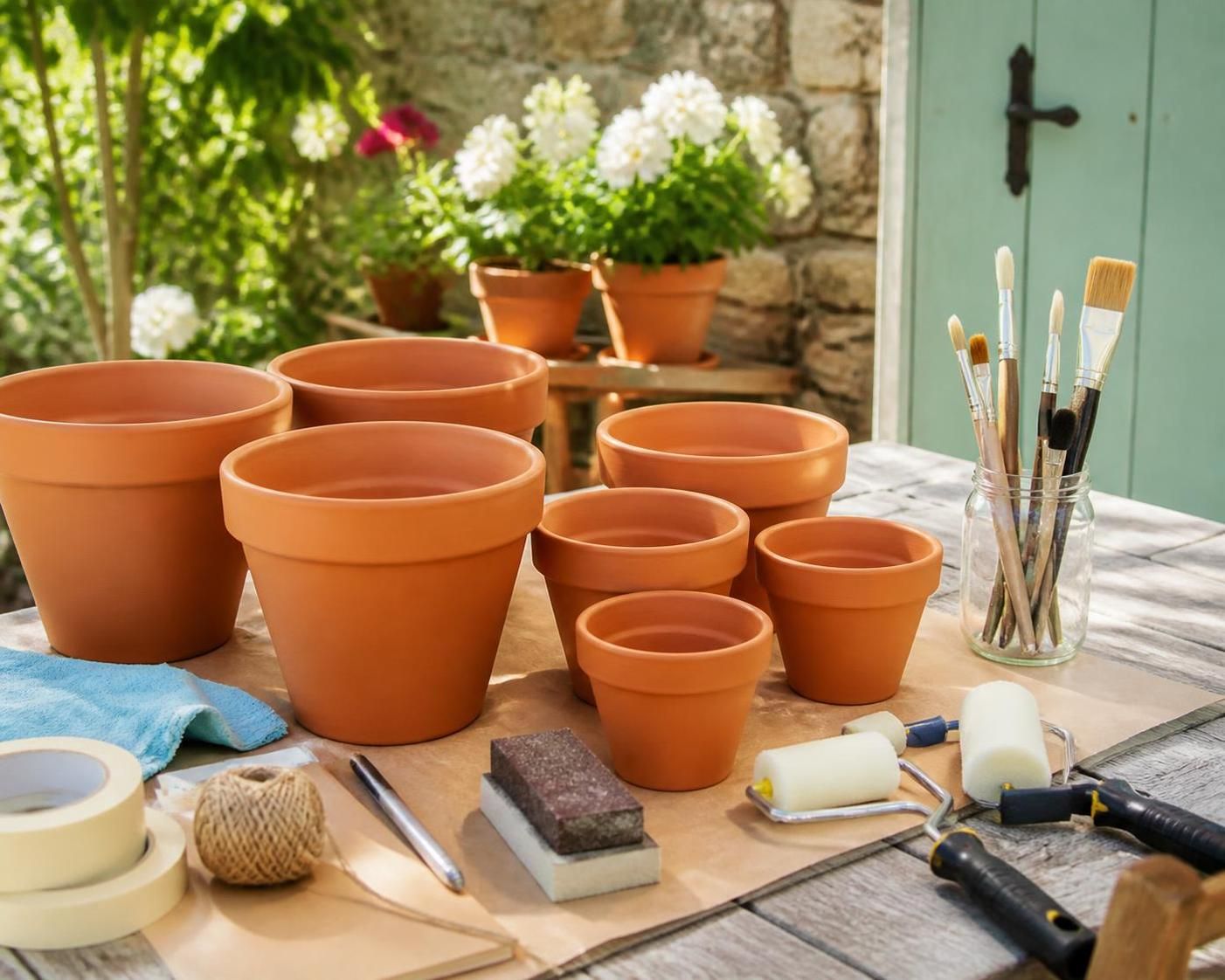 découvrez nos idées créatives pour décorer vos pots de fleurs en terre cuite et personnaliser votre espace jardin avec style et originalité.