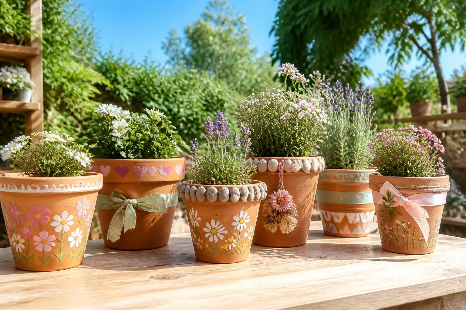 découvrez nos idées créatives pour décorer vos pots de fleurs en terre cuite et apporter une touche unique à votre jardin ou intérieur.