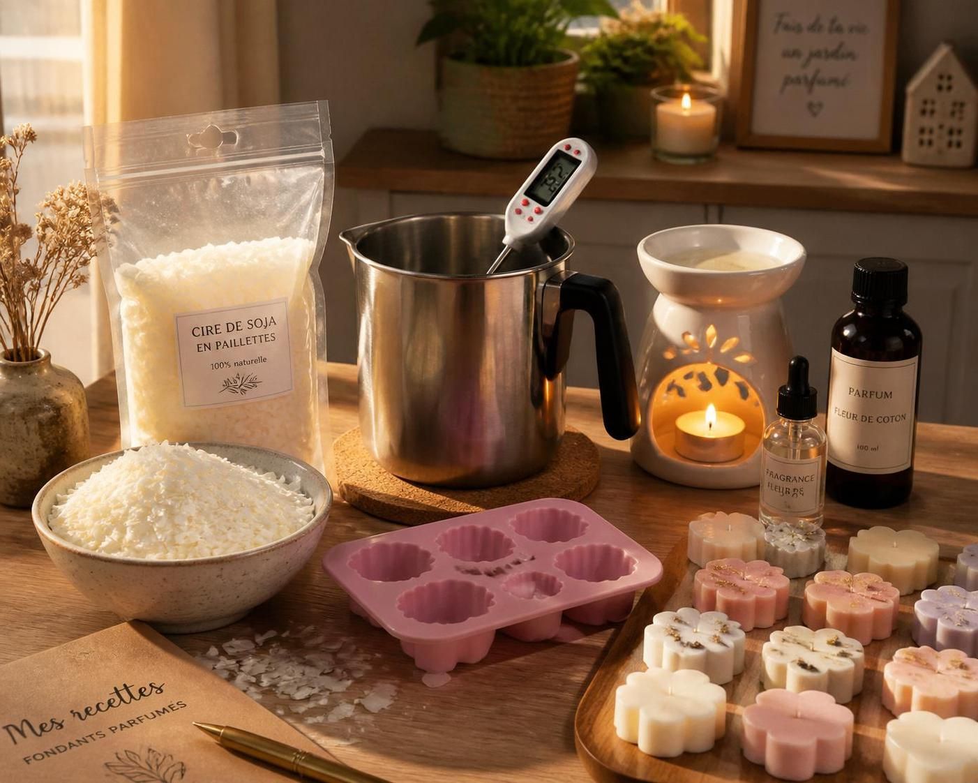 découvrez comment fabriquer vos propres fondants parfumés facilement avec notre guide étape par étape. apprenez toutes les astuces pour créer une ambiance agréable et personnalisée chez vous.