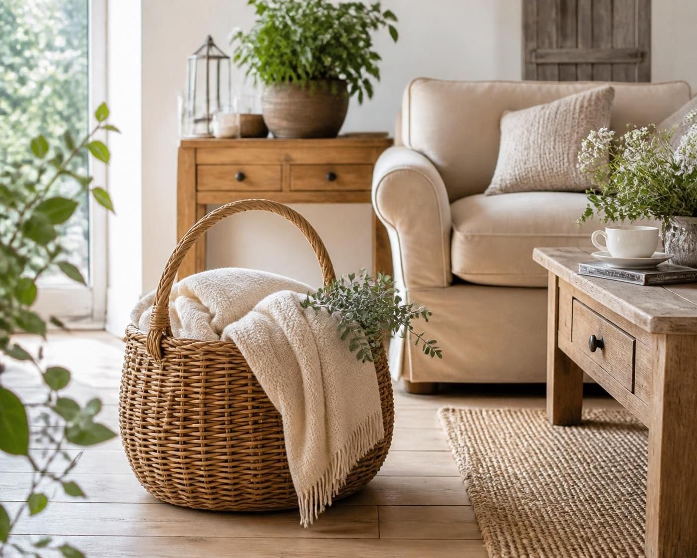 découvrez comment mettre en valeur un panier en osier dans votre décoration intérieure pour apporter charme et authenticité à votre intérieur.