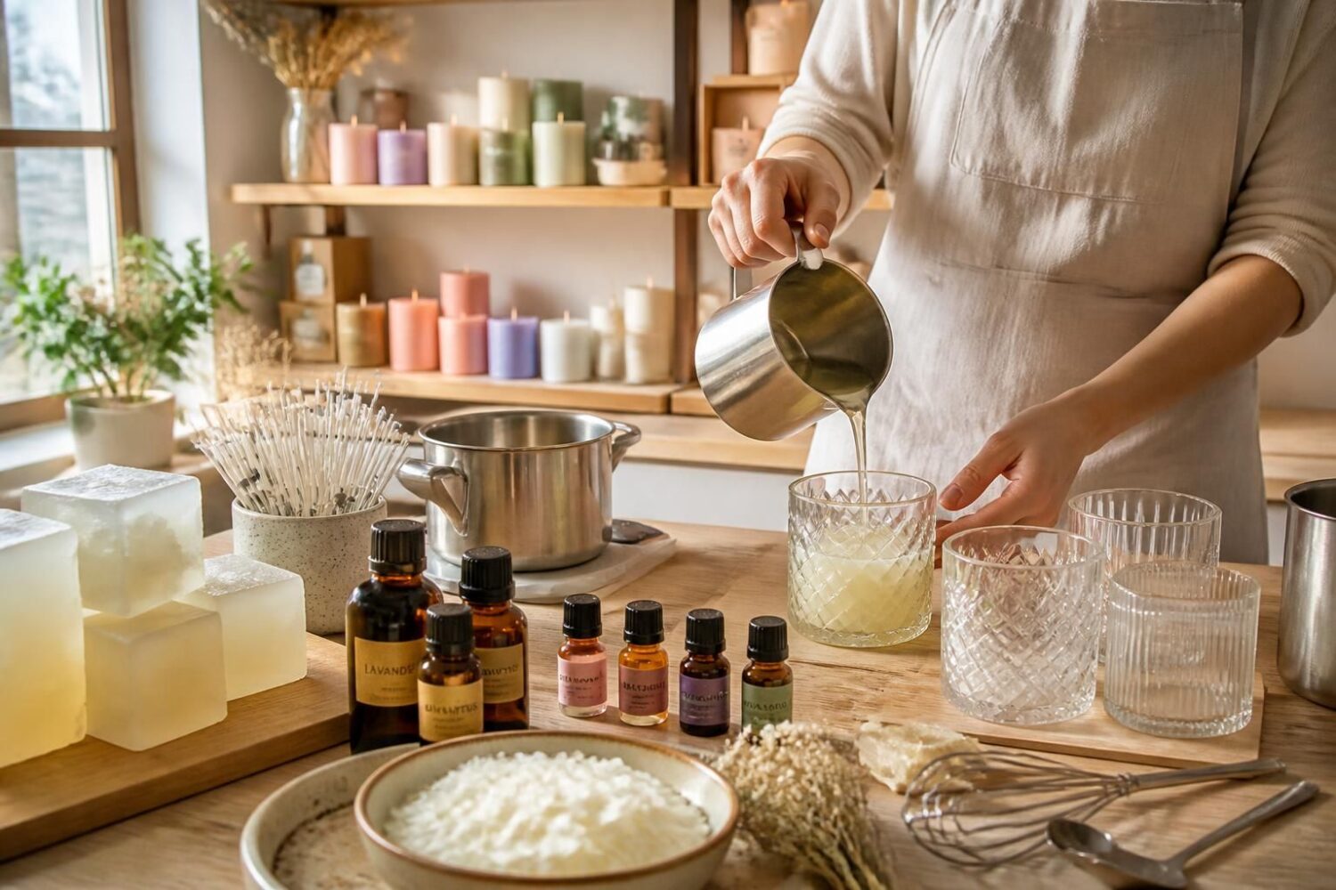 Mondo Bougies, pour confectionner ses bougies à la cire de soja