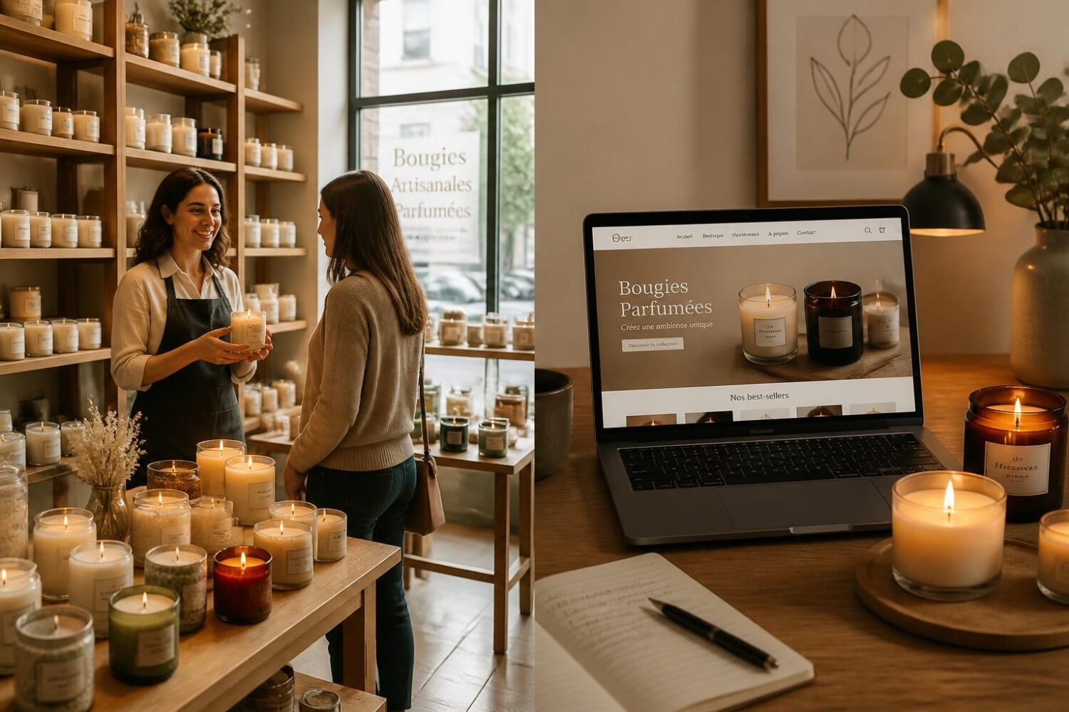 Où acheter de belles bougies parfumées, en ligne ou en boutique ?