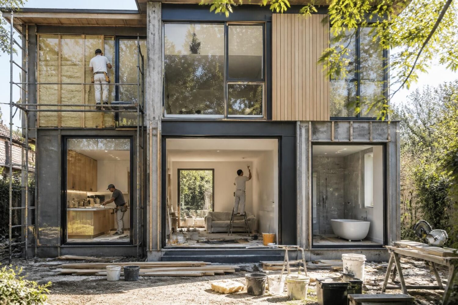 Prix de rénovation d&rsquo;une maison : coût au m² en 2026