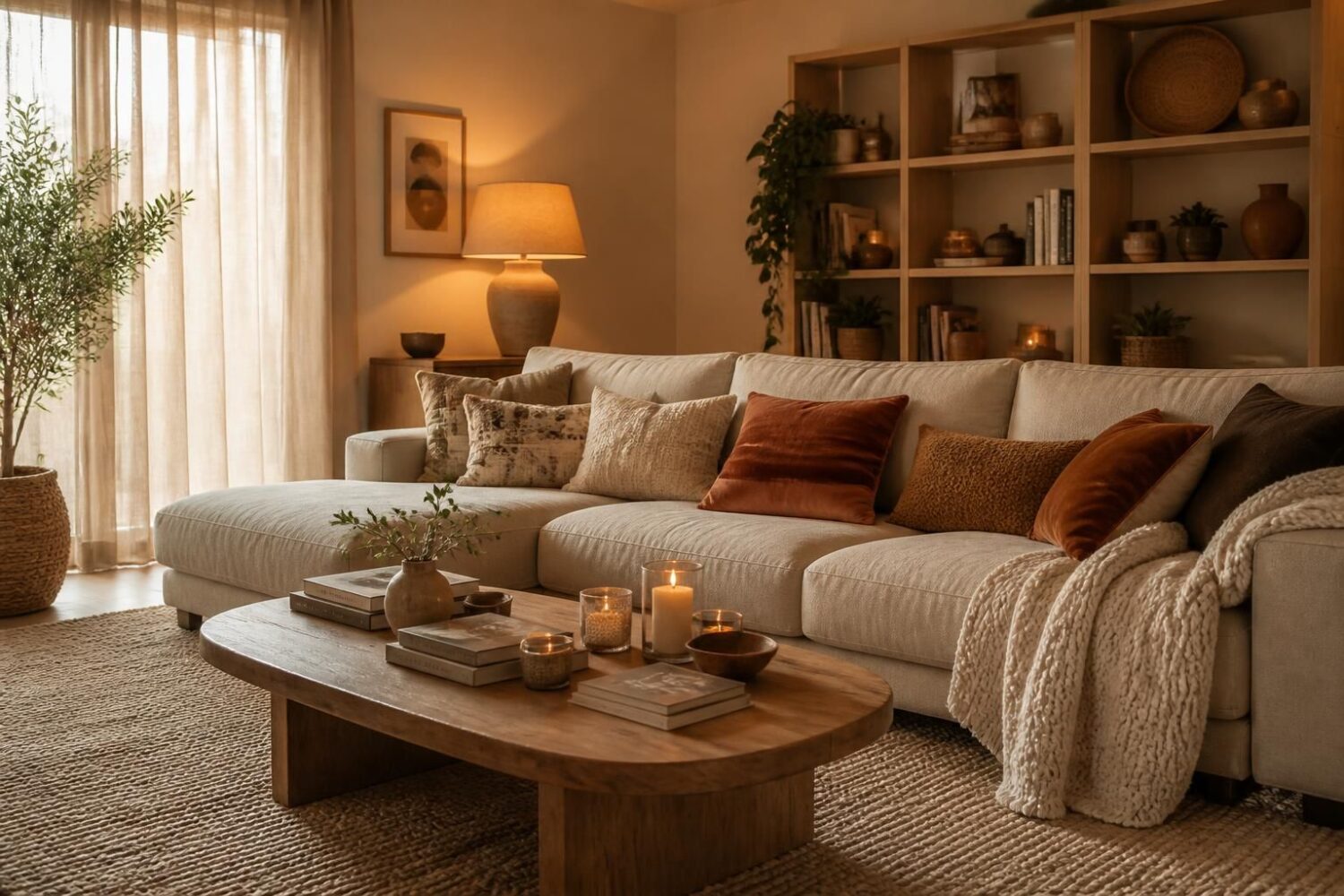 Salon cocooning, nos idées pour un coin cosy et chaleureux