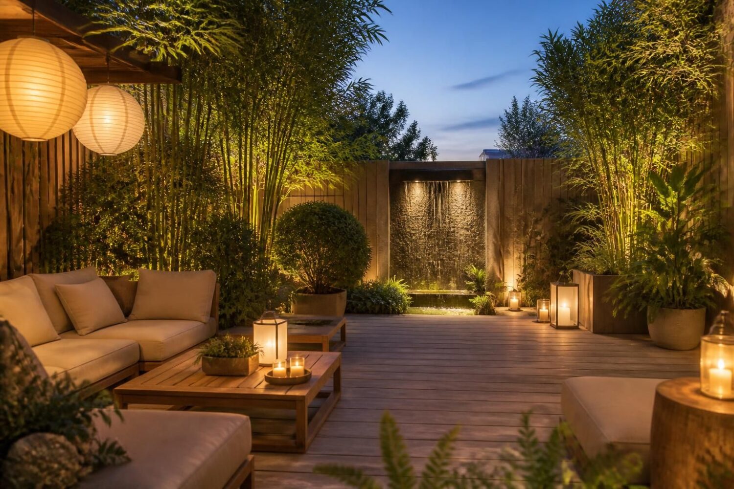 Une terrasse zen pour un extérieur apaisant et ressourçant
