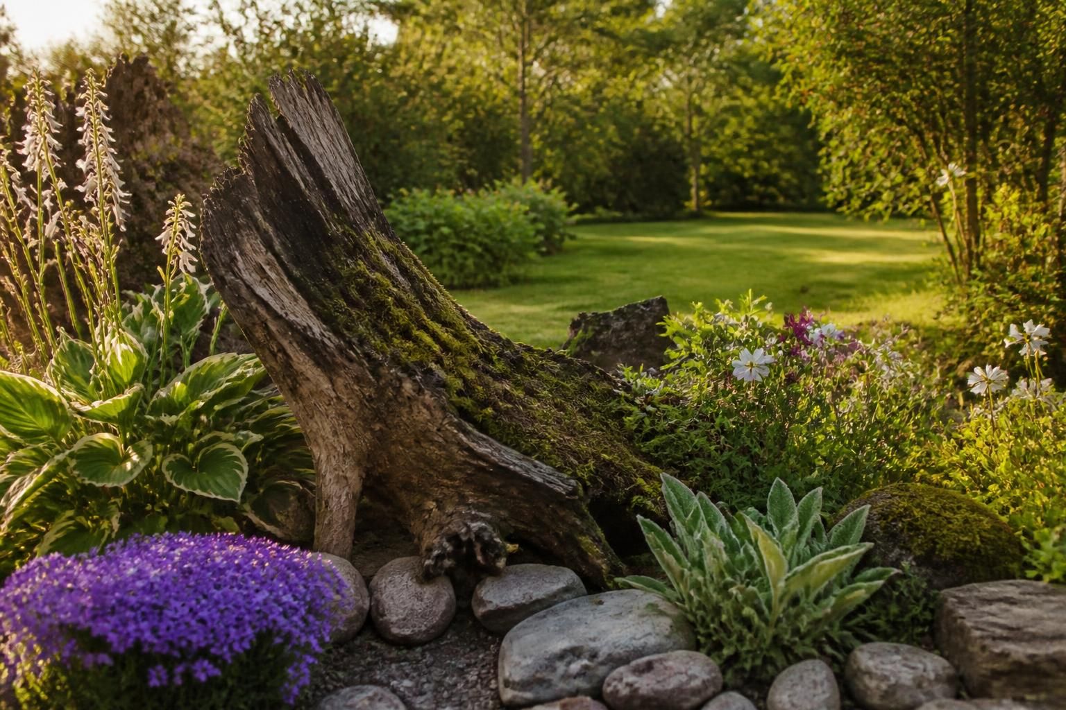 découvrez comment utiliser un tronc d'arbre pour sublimer la décoration extérieure de votre jardin avec des idées naturelles et originales.